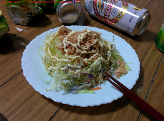 ��������ʢ���������Τǥĥʥ����(�ݥ�ݥޥ�͡���)�򿩤���