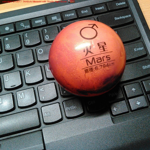 ����� Mars ľ��: 6,794km �פˤפ˥ܡ���