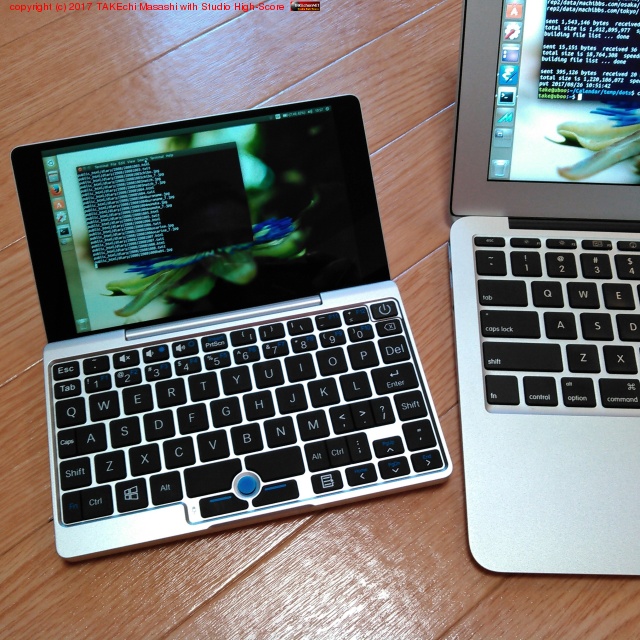 ﵡ MacBook Air (Ubuntu 16.04 LTS) ¤٤ƴĶ #GPDPocket #Ubuntu