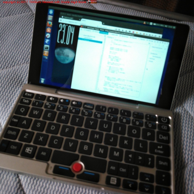 ���ä��꿲���ü���ˤʤäƤ륱�ɡ��̶л��˺¤줿���β����ΰ٤˻����⤤�Ƥߤ褦����? #GPDPocket