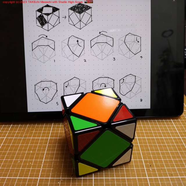 �ס��� Skewb�����ä��������ᡣ��ά���򤿤��롣��äѤ�ĺ���󤷷ϤϤऺ����