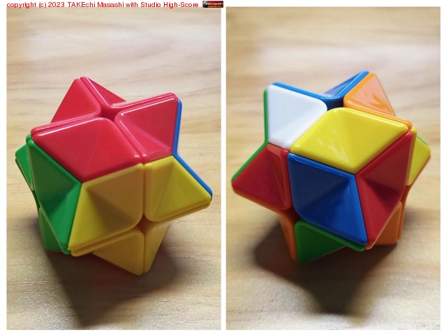 ��ʿ�����塼�֡���¤�ȷ����� 2x2x2 ���塼�֤γѤ���������������������֤��İ�����