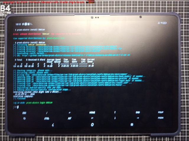 Android ���֥�åȤ� Debian��ư! �����ޤǳڥ���! Ĺ���������������ư�Τ��ޤ�֥�֥�!�֥������绣�줿����פϸ�κפ�